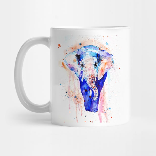 Elephant, colorful art by Luba_Ost